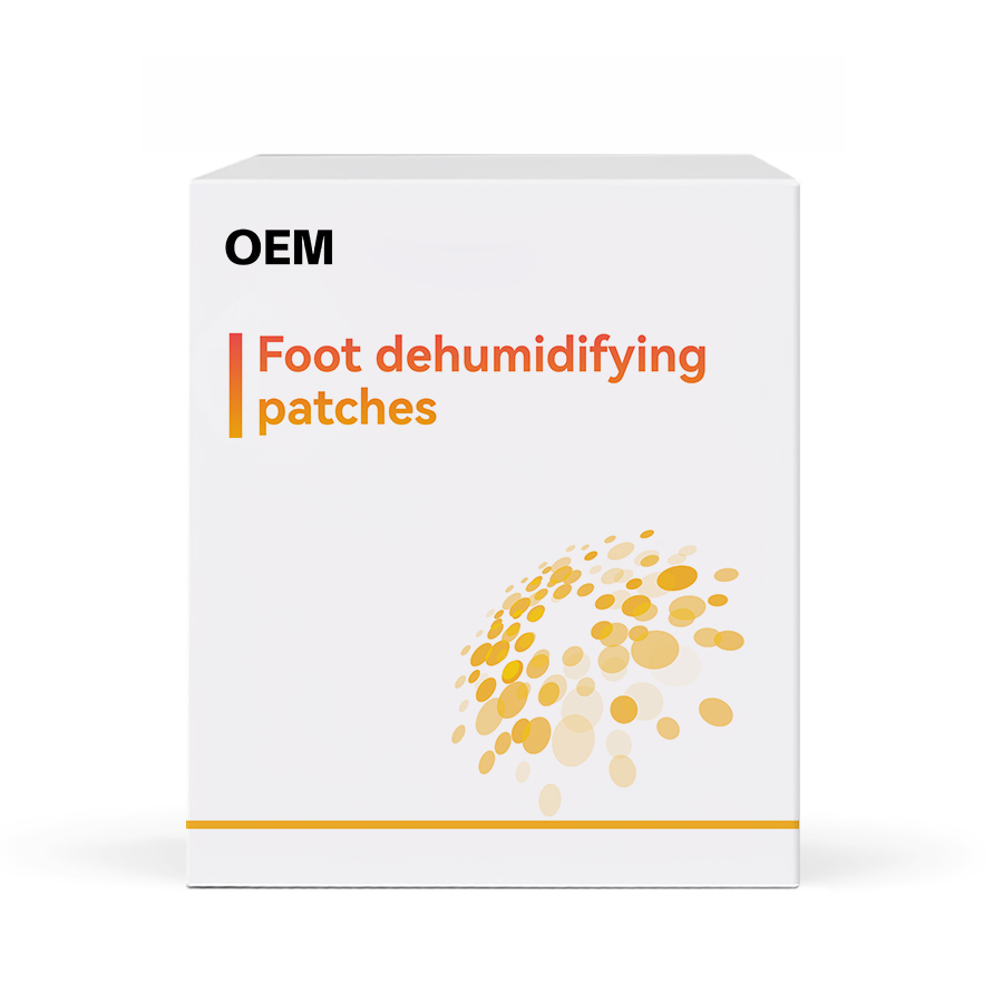 Foot dehumidifying patches